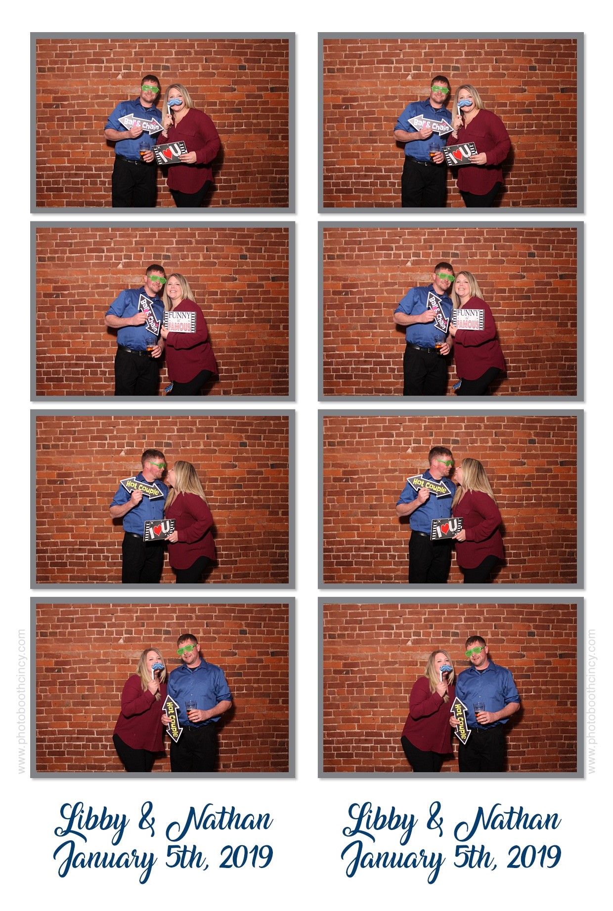 Libby & Nathan | View more photos from the event at gallery.photoboothcincy.com/u/PhotoBoothCincy/Libby-Nathan